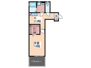 ヴィラ－ジュ駅前の物件間取画像